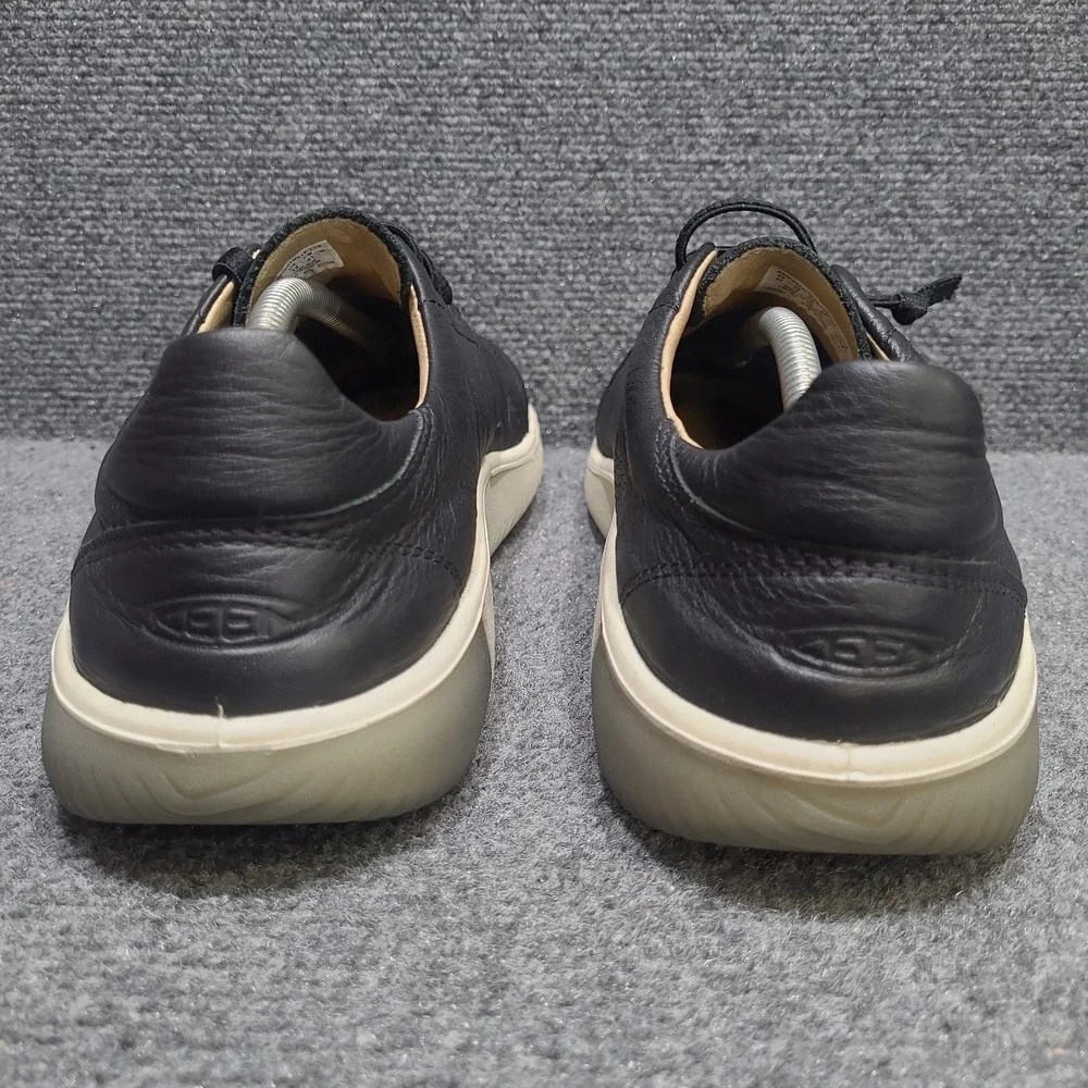 Keen KNX Sneakers Black Leather Men's Size 13 Barefoot Inspired